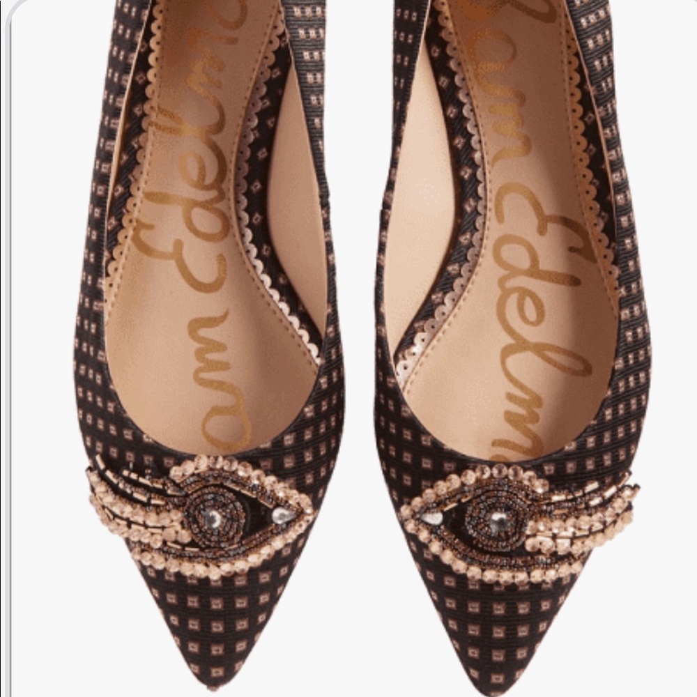 Sam Edelman Eye Jeweled Flats